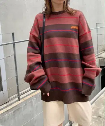 [ KOOKY'N/쿠키 ] 보더 니트 WHO'S WHO gallery