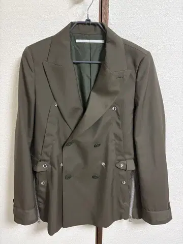 Tamme 더블 브레스트 테일러드 자켓