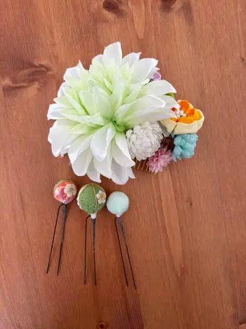 [ 성인식 ] 머리 장식