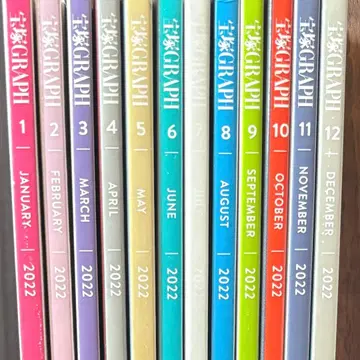 다카라즈카 그래프 2022년 12권 세트