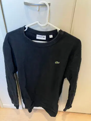 LACOSTE 블랙 트레이닝복 us S 사이즈