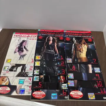 터미네이터 DVD 전 10권 렌탈용 (톨케이스 없음)