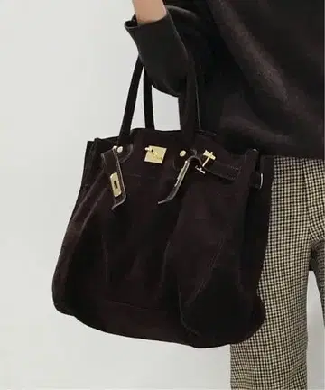 트렌드의 스웨이드 소재! 시타 파란티카 Tote Bag