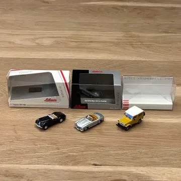 1/87 미니카 메르세데스 300SL 재규어 XK120 랭크 3대