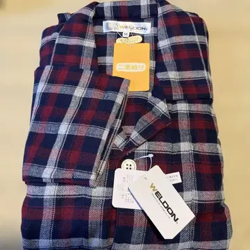 WELDON 체크 무늬 파자마 M 사이즈