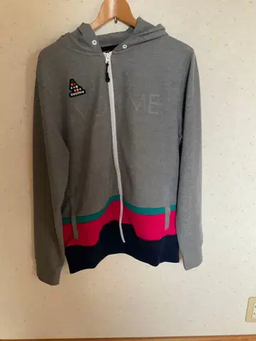 svolme 풀 집업 후드티 그레이/핑크/블루