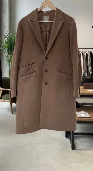 나노 유니버스 카멜 브라운 체스터 코트 M 사이즈