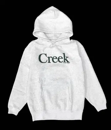 새상품 Creek Anglers 라이트 그레이 풀오버 후드티/XL