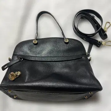 [ FURLA ] 훌라 핸드백 2way 블랙 파이퍼 [ 익명 배송 ]