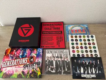 GENERATIONS, EXILE 등 CD, DVD 묶음 판매