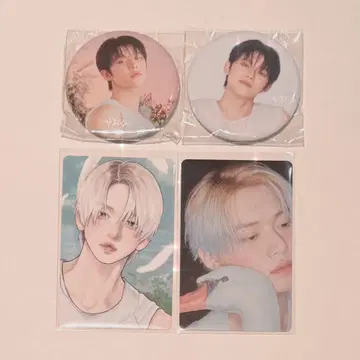 TXT 영준 starkissed 팝업 스토어 트레이딩 카드 캔뱃지