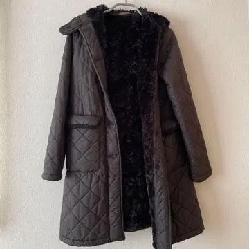 MACKINTOSH 퀼팅 코트 36 사이즈 블랙