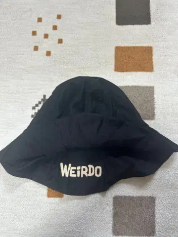 WEIRDO 버킷햇 블랙