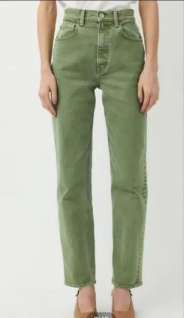 moussy PLAIN JEANS COLOR STRAIGHT 그린