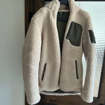 glamb 플리스 자켓 LARGE 베이지