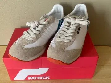 PATRICK 스니커즈 화이트/베이지/블루