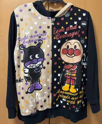 호빵맨 키즈 컬렉션 성인 후드티 레어 호빵맨