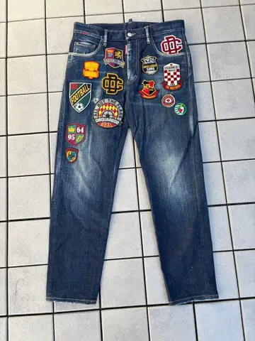 DSQUARED2 아메카지 패치 데님