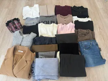 여성용 의류 가을/겨울 묶음 판매