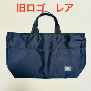 GREGORY 구 로고 블랙 토트백