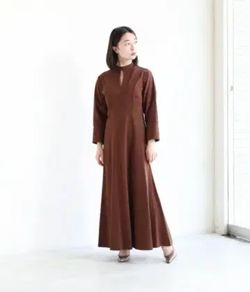 마메쿠로구치 코튼 저지 드레스 사이즈 1