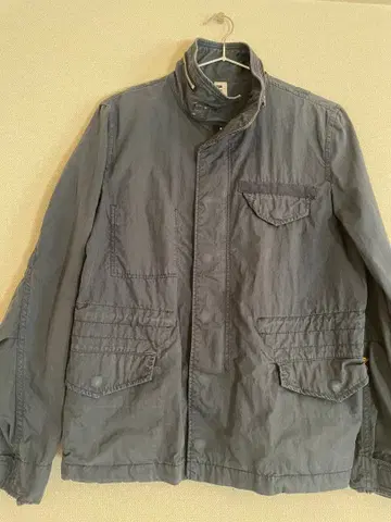 밀리터리 자켓 스탠드 카라