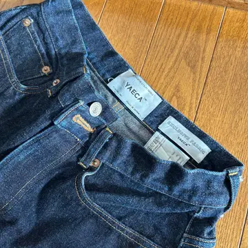 YAECA 인디고 스트레이트 데님
