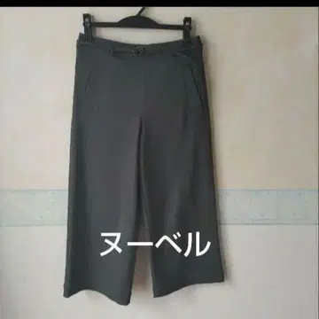 누벨 속기모 캐주얼&신축성&와이드 스트레이트 팬츠