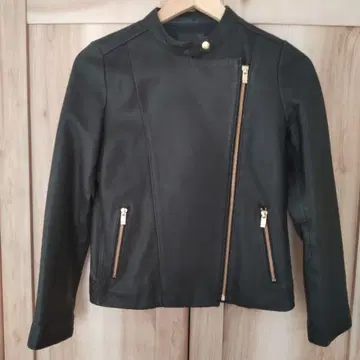 노블 소프트 램 가죽 라이더스 블루종