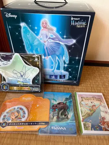 Disney Wishing Stars 엘사 세트 해피 복권
