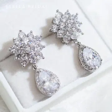 STELLA BRIDAL 크리스탈 귀찌