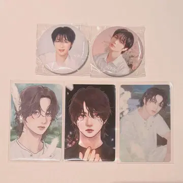 TXT 범규 starkissed 팝업 스토어 트레이딩 카드 캔뱃지