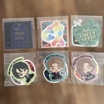 Mrs. GREEN APPLE 스티커 세트