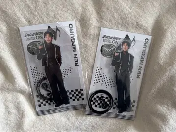 메구로 렌 아크릴 스탠드 ON SnowMan 굿즈