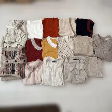 여성용 가을 겨울 의류 묶음 판매