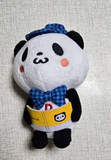 라쿠텐 쇼핑 팬더 라쿠텐 북스 봉제 인형 체크 모자 그림책