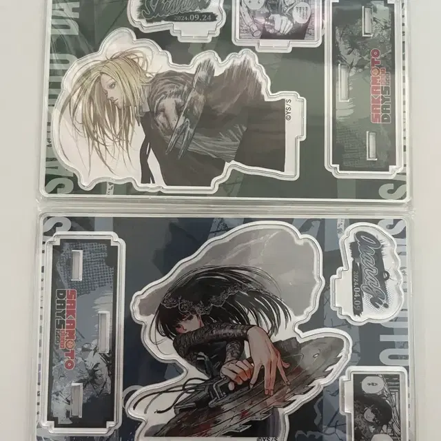 시시바 오사라기 시시오사 디오라마 아크릴 스탠드 일괄 미개봉