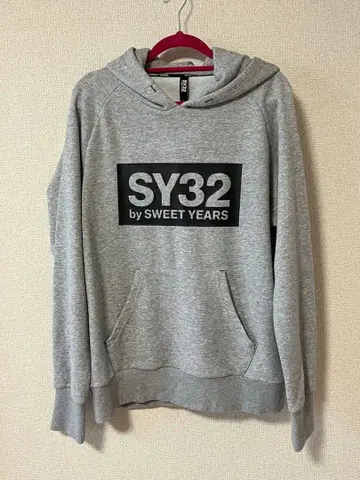 SY32 by SWEET YEARS 그레이 후드티