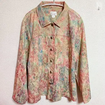 Christopher & Banks 꽃무늬 자켓 XL 사이즈