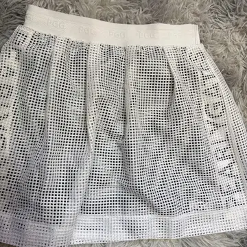 PGG 메쉬 스커트 사이즈 1 화이트