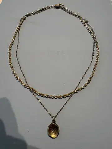 가르니 목걸이 귀걸이 3점 세트