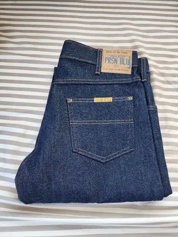 [ 새상품 ] PRISON BLUES 리지드 데님 팬츠 W34/L29
