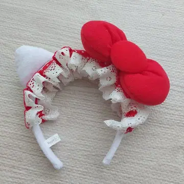 헬로키티 머리띠 산리오 퓨로랜드