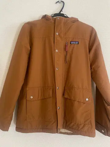 후드 부착 브라운 자켓 보이즈 XL