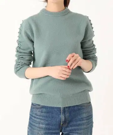 IENA 니트 색스 블루