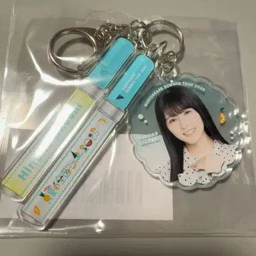 노기자카46 한여름 전국 투어 아크릴 스틱 라이트 키링 오오코시 히나노