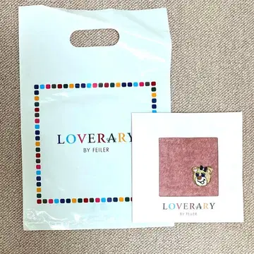 올드 테디걸 자수 손수건 L/OTG-253071