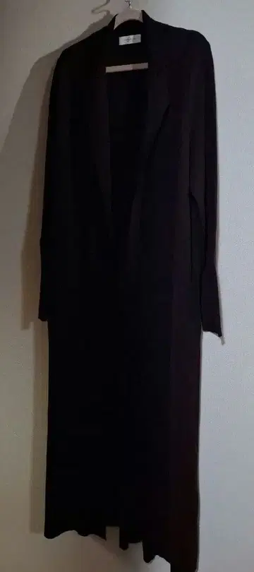 TOMORROWLAND 다크 브라운 롱 니트