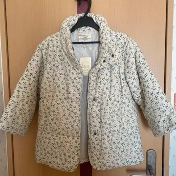 꽃무늬 퀼팅 자켓