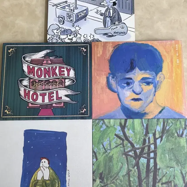 일괄) 잔나비 CD 1집 몽키호텔, 2집 전설, 소곡집, 미발매 앨범